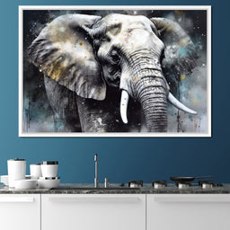 Urban Jungle: Elephant - NicheCanvas