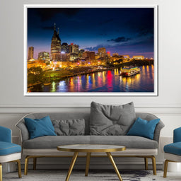 Nashville Skyline - NicheCanvas