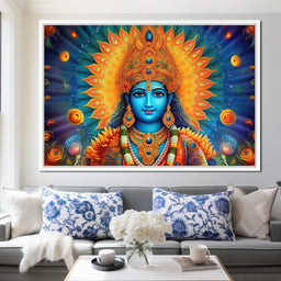 Vishnu's Aura - NicheCanvas