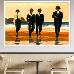Men's On The Beach - NicheCanvas