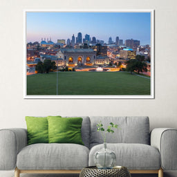Kansas City Skyline - NicheCanvas