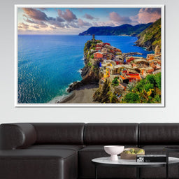 Vernazza Village - NicheCanvas