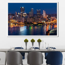 Pittsburgh Skyline - NicheCanvas