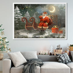 Christmas Night - NicheCanvas