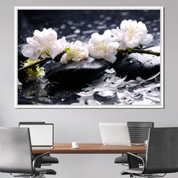 Spa Flowers - NicheCanvas