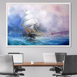 Trading Ship - NicheCanvas