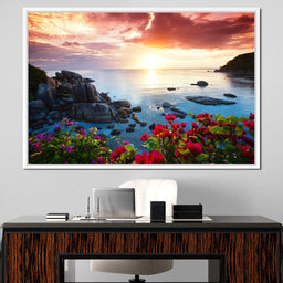 Tranquil Beach Resort - NicheCanvas