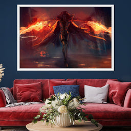 Fire Succubus - NicheCanvas