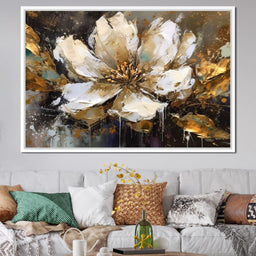 Elegant Flower Bloom 08 - Tanni Cylon - NicheCanvas