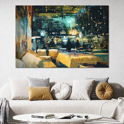 Cozy Restaurant - NicheCanvas