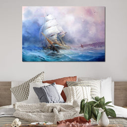 Trading Ship - NicheCanvas