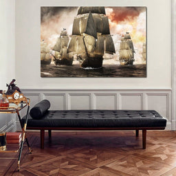 Pirate Fleet - NicheCanvas