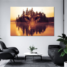 Lurking in the Woods - Johanjjf - NicheCanvas