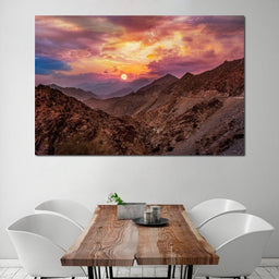 Desert Mountains - NicheCanvas