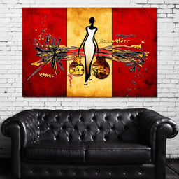 African Silhouette - NicheCanvas