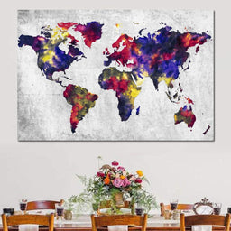 World Map 1 - Mateo - NicheCanvas