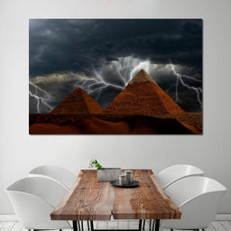 Pyramids of Giza - NicheCanvas