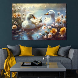 Winter Ducks - Neal Hackett - NicheCanvas