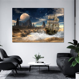 Fantasy Sea - NicheCanvas