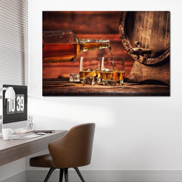 Whiskey Night - NicheCanvas