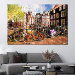 Amsterdam City - NicheCanvas