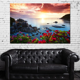 Tranquil Beach Resort - NicheCanvas