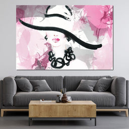 Fashionista Portrait - NicheCanvas