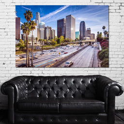 Los Angeles Skyline - NicheCanvas