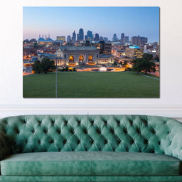 Kansas City Skyline - NicheCanvas