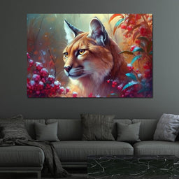 Winter Puma - Neal Hackett - NicheCanvas