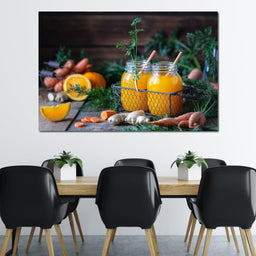 Fresh Orange Juice - NicheCanvas