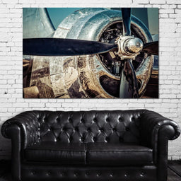WWII Airplane Propeller - NicheCanvas