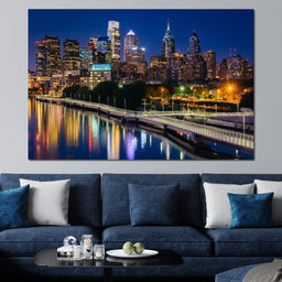 Philadelphia Skyline - NicheCanvas