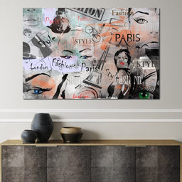 Paris Fashion - NicheCanvas