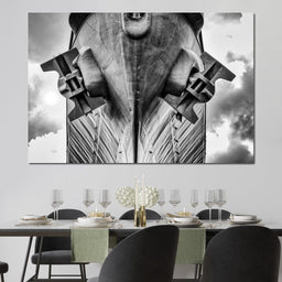 WWII Battleship - NicheCanvas