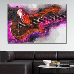 Les Claypool's Guitar - Abraham Szomor - NicheCanvas