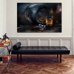 Keg of Whiskey - NicheCanvas