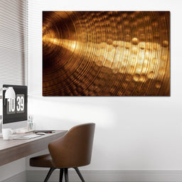Golden Cymbal - NicheCanvas