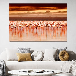  Lake Nakuru Flamingos - NicheCanvas