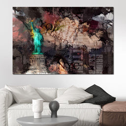 The Statue of Liberty - NicheCanvas