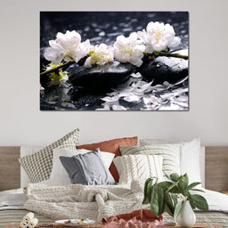 Spa Flowers - NicheCanvas