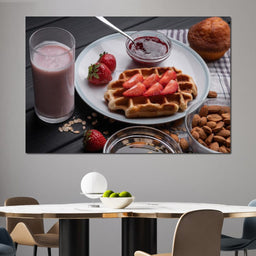 Homemade Waffles - NicheCanvas