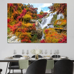 Mae Klang Waterfall - NicheCanvas