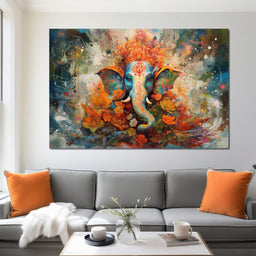 Ganesha's Grace - NicheCanvas
