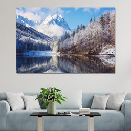 Winter in the Rockies  - NicheCanvas