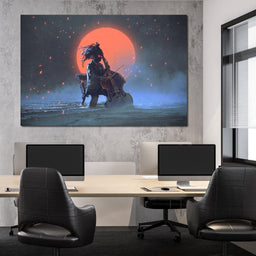  Mysterious man playing the cello - NicheCanvas