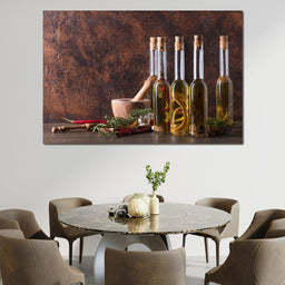 Olive Oil Canvas Set - NicheCanvas