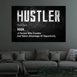 Hustle - David Drake - NicheCanvas