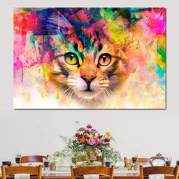 Curious Cat - NicheCanvas