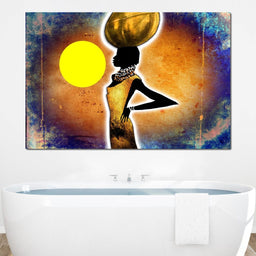 African Woman - NicheCanvas